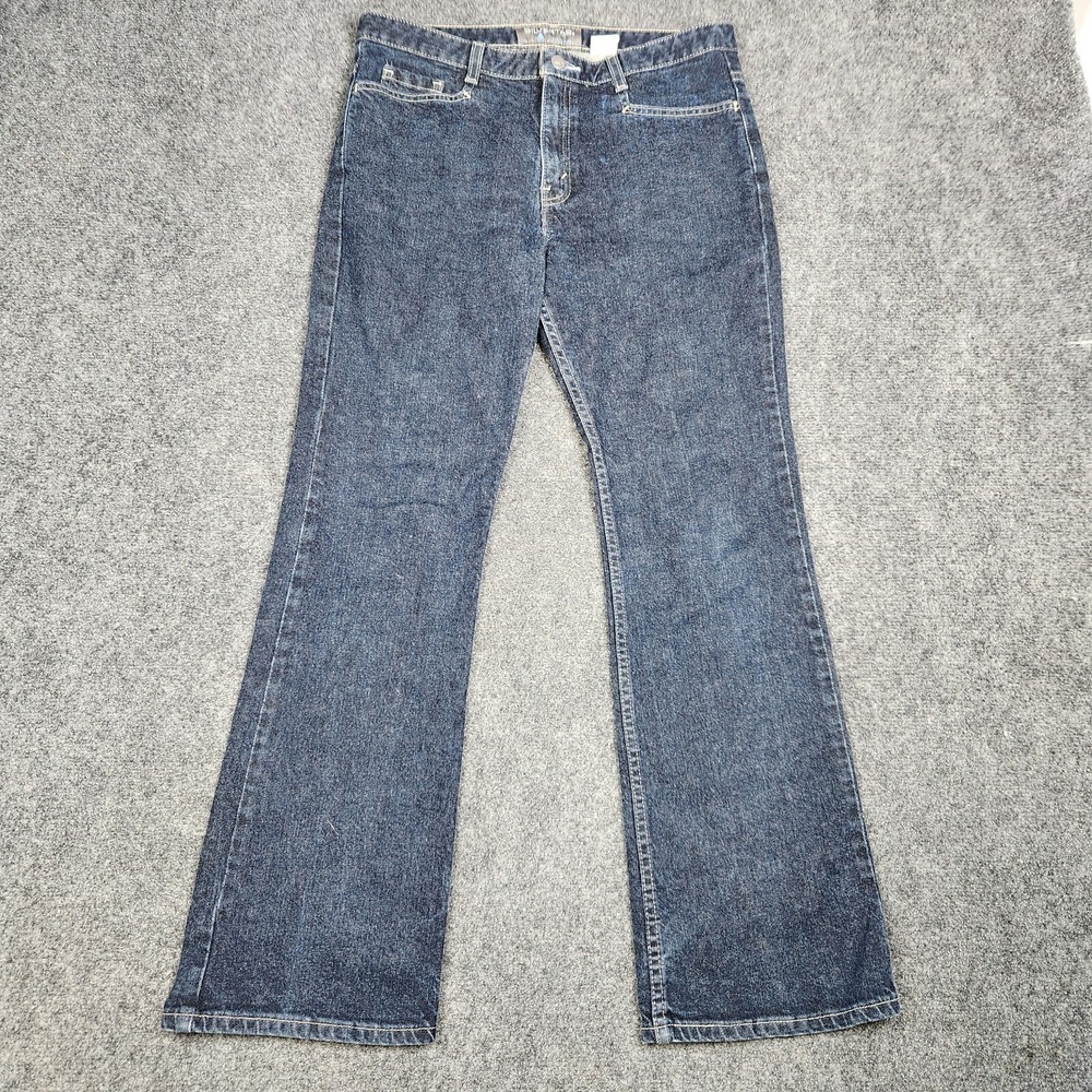 Vintage‎ Levis Silvertab Jeans Womens 11M Bootcut Wide Leg Y2K Skater Fuzzy Blue